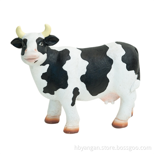 life size fiberglass animal cow statue